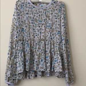 URBAN OUTFITTERS Kimchi Blue bug pattern shirt